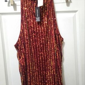 Sequine top. Festive